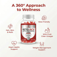 Gummies Keto ACV de qualité supérieure Qbioflex en marque privée pour adultes, gummies au vinaigre de cidre de pomme pour la perte de poids pour hommes et femmes