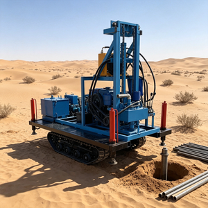 Plataforma <span class=keywords><strong>de</strong></span> Perforación <span class=keywords><strong>de</strong></span> Pozos <span class=keywords><strong>de</strong></span> Agua Pequeña en Venta, 120m <span class=keywords><strong>de</strong></span> Profundidad con Bomba y Accesorios - Product Image 3