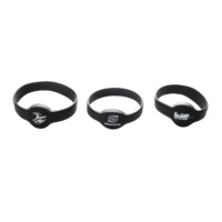 En venta 125Khz Serigrafía Electrónica Niños Adultos NFC RFID Pulsera de silicona Pulsera