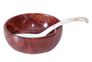 Moderno Tazón de Servir Redondo de Madera de Sheesham Natural, Hecho a Mano, con Acabado Brillante, para Decoración del Hogar - Product Image 4