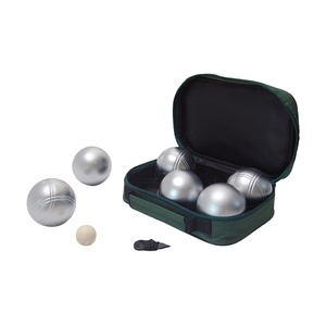 Juego <span class=keywords><strong>de</strong></span> 6 bolas <span class=keywords><strong>de</strong></span> <span class=keywords><strong>petanca</strong></span> <span class=keywords><strong>de</strong></span> plata con chorro <span class=keywords><strong>de</strong></span> arena <span class=keywords><strong>de</strong></span> acero para uso en exteriores con <span class=keywords><strong>bolsa</strong></span> <span class=keywords><strong>de</strong></span> <span class=keywords><strong>petanca</strong></span> personalizada - Product Image 4