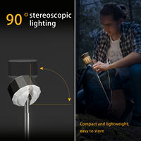 Lampe LED Super Lumineuse Portable pour l'Extérieur, Idéale pour l'Alpinisme, la Randonnée, les Expéditions, le Camping et les Éclairages d'Urgence