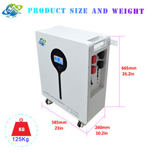RWT 16kwh 배터리 51.2v Bms Lifepo4 배터리 팩 200ah 314ah 10kw 16kwh 20kwh 바테리아 5kw 태양 에너지 저장 - Product Image 2