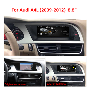 Radio con Navegación Android para Auto, Premium, Gran Venta 2022, para Audi A4L <span class=keywords><strong>A4</strong></span> B8 2009-2012, Pantalla con Wifi, <span class=keywords><strong>Carplay</strong></span>, 4G, Bluetooth - Product Image 3
