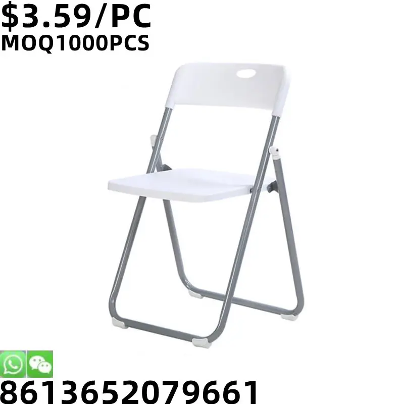 TSF plastic camping metal frame silla portable folding garden chair