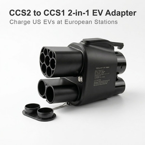 อะแดปเตอร์ CCS2 เป็น CCS1 สำหรับเครื่องชาร์จรถยนต์ไฟฟ้า 2 in 1 1000V 250A ชาร์จเร็ว และชาร์จแบบ Type 2 AC สำหรับรถยนต์ไฟฟ้าของสหรัฐอเมริกาที่สถานีชาร์จในยุโรป - Product Image 3