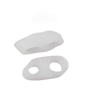 Séparateurs d'orteils en gel de silicone SEBS élastiques et durables à deux trous pour pédicure et soins des pieds - Product Image 3