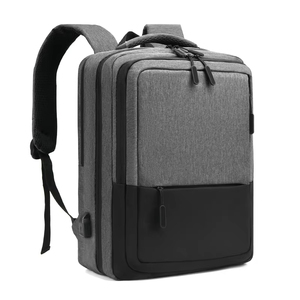 Nueva Mochila para Portátil Oxford Personalizable de Alta Calidad, Diseño Geométrico, Impermeable, Gran Capacidad, Anti-Robo, con Puerto USB - Product Image 3