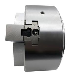 Mandril hidráulico de tres mordazas Jiahe de 4 pulgadas con cono estándar y precisión de 0.02 para mecanizado - Product Image 3