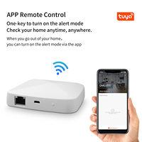 Tuya Zigbee 3.0 Smart Gateway HomeKit Home App Compatible USB Filaire Domotique ABS PC Logement 5V Rated Smart Connectors pour