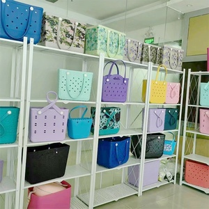 Nuevo Bolso de Playa de PVC con Diseño de Halloween, Bolso Grande con Accesorios Decorativos de <span class=keywords><strong>EVA</strong></span>, Adornos de <span class=keywords><strong>Calabaza</strong></span> y Fantasma para Halloween - Product Image 6