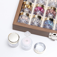 ZRKGEL Best Seller Moonlight Aurora Mirror Powder Nail Art Chrome Pigment Kit pour un effet miroir professionnel sur les ongles, effet chrome perlé