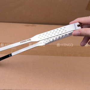 Pinzas para Barbacoa de Acero Inoxidable 316L, Estilo Coreano, Resistentes al Calor, para Cocina, para Manipular Filetes - Product Image 5