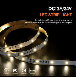 2025 diskon besar-besaran cahaya Strip fleksibel Led 7W/M 24v SMD2835 10mm silikon tahan air IP68 - Product Image 5
