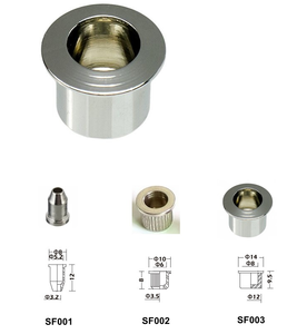 Virole de cordes de basse couleur nickel 14mm pour <span class=keywords><strong>magasin</strong></span> <span class=keywords><strong>en</strong></span> <span class=keywords><strong>ligne</strong></span> pièces de guitare basse <span class=keywords><strong>en</strong></span> gros - Product Image 3