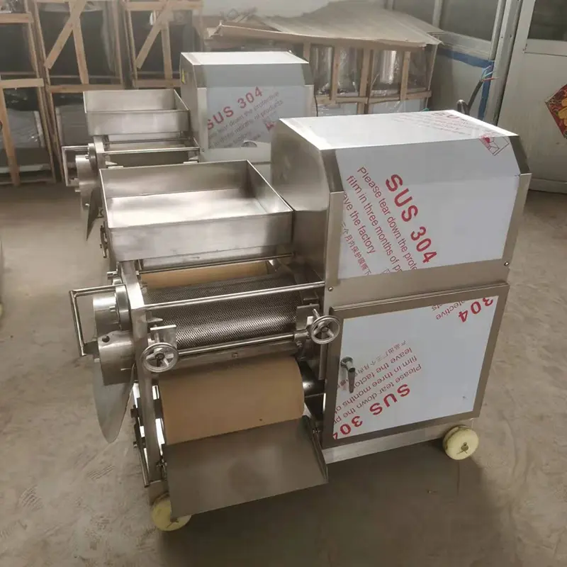 Automatische Roestvrij Staal Vis Uitbenen Machine Te Scheiden Visgraten En Vlees Apparatuur