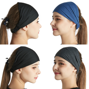 Nuevas Diademas Lisas para Mujer, Diadema Ajustable Suave, Logotipo Personalizado, Accesorios para el Cabello de Color Sólido de Alta Calidad para Mujer - Product Image 2