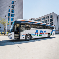 Guangtong 12m Luxury Diesel Coach Bus RHD Steering 50 Sièges Personnalisé Nouveau Bus Touristique Automatique