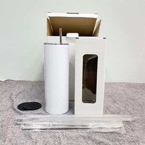 Vasos Térmicos Delgados de Acero Inoxidable de 20 oz para Sublimación, en Oferta - Product Image 1