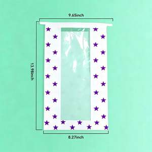 Bolsa de Papel para Alimentos Desechable de Grado Alimenticio para Panadería, Tienda de Dulces, Compras con Diseño Personalizado - Product Image 1