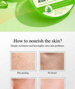 <span class=keywords><strong>Gel</strong></span> di <span class=keywords><strong>Aloe</strong></span> Vera OEM Direttamente dalla Fabbrica, Idratante a Lunga Durata, Riparatore, Anti-Rughe, Cura del Viso per Tutti i Tipi di Pelle - Product Image 3