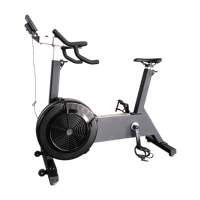 Vélo de spin de sport intelligent Affichage Stage Star Studio Swing Sumo Spin Bike Vélo statique