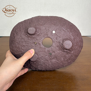 <span class=keywords><strong>Pot</strong></span> à Bonsaï Écologique <span class=keywords><strong>en</strong></span> Argile Violette de Yixing, Capacité 0,5L, Non Revêtu, Design Rustique Irrégulier Élégant pour Usage Intérieur/Extérieur - Product Image 6