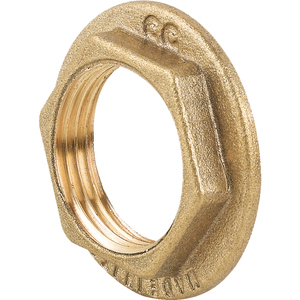 1/2 Inch Yellow Brass <b>Flange</b> Lock Nut High Quality Turning Tool - Product Image 2