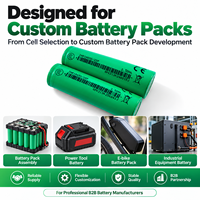 Batteries 18650 Grade A EV 25p 3.6V, cellule de batterie rechargeable à décharge rapide 2500 mAh, cellule lithium cylindrique pour outils électriques, drones et camping-cars