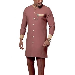 Completo da <span class=keywords><strong>Uomo</strong></span> Traspirante <span class=keywords><strong>in</strong></span> Poliestere/<span class=keywords><strong>Cotone</strong></span> Tinto <span class=keywords><strong>in</strong></span> Capo, a Maniche Lunghe, Stile Europeo Americano Africano, per Commercio Transfrontaliero - Product Image 5