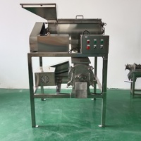Dubbelkanaals kernverwijderende mango-passievrucht pulpmachine, commerciële mangopulpmachine