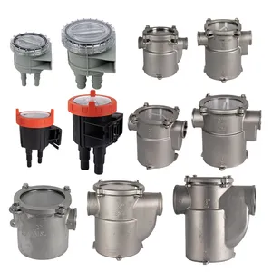 China made Boat fittings stainless steel 316 marine sea water strainer seawater plastic filter/strainer