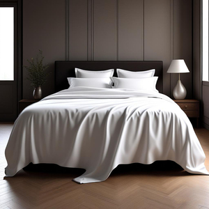 KHÁCH SẠN thương mại bộ đồ giường OEM bền và sang trọng chải sợi nhỏ Duvet và tấm Bộ cho thương hiệu của bạn - Product Image 2