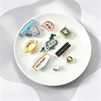 Badge métallique personnalisé vintage en émail dur et souple, vente en gros directe usine pour sacs, sacs à dos et chaussures