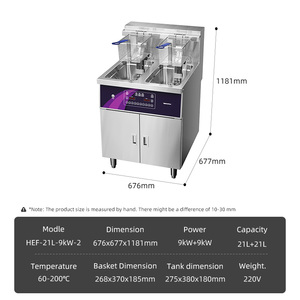 Topkitch électronique marque OEM ODM <span class=keywords><strong>Chef</strong></span> préférence Direct usine équipement de cuisine industrielle <span class=keywords><strong>friteuse</strong></span> à Hot-Dog - Product Image 2