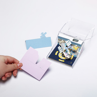 Notes en papier 3D personnalisées, souvenirs de luxe avec messages, cadeaux de bureau festifs pour femmes pour Noël et la Saint-Valentin