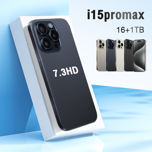Teléfono Inteligente con Cámara Original I15 ProMAX Octa Core 108MP 16+1T LTE Pantalla 4K de 120Hz Carga Rápida de 65W Inglés Android 13 Flagship - Product Image 4