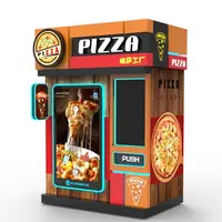 Smart Touch Screen Pizza Vending Machine