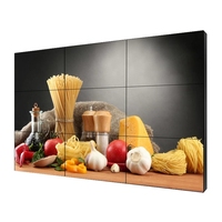 Usine directe 46 pouces 3.5mm intérieur publicité écran affichage Led Flexible vidéo panneau mural pour diffusion télévision Studio