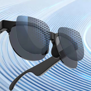 Gafas de Sol Inteligentes con Audio, Altavoz y Micrófono Integrados, Audio de Oído Abierto, Llamadas con Manos Libres, Batería Recargable, Bloqueo de Rayos UV - Product Image 1