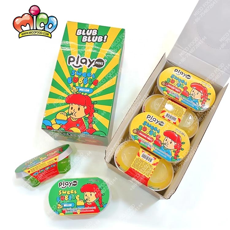 Забавный фруктовый джем малтоза, Кислая и сладкая жидкость для выдувания пузырей, конфет