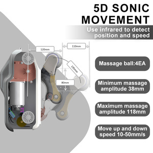 <span class=keywords><strong>Morningstar</strong></span> недавно выпущенное Роскошное кресло для офисного босса OEM подушки безопасности для всего тела 5D массажное кресло - Product Image 5