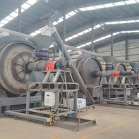 Usine de pyrolyse de déchets plastiques/pneus d'une capacité de 15 tonnes pour la production d'huile combustible, machines/équipements