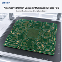 Contrôleur de domaine automobile Lierxin, carte PCB HDI multicouche pour l'électronique de cockpit et de conduite autonome