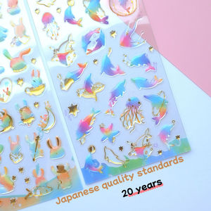 Autocollant PVC époxy bricolage-autocollant en cristal fait à la main, autocollant en résine époxy personnalisé, autocollant en cristal PVC fabriqué à la main - Product Image 2