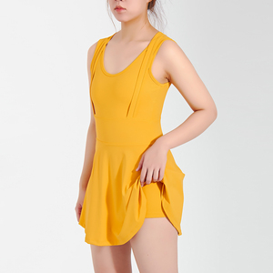 Sommer Schnelltrocknende Aktive Sportbekleidung Golf-Tennis-Kleid Damen-Outfit Tennis-Sportkleid Mit Shorts - Product Image 5