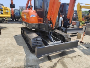 Mini excavatrice DH60-7 utilisée de DOOSAN fabriquée en CORÉE DU SUD moteur original de YANMAR 6 tonnes DH55 DH140 DH150 - Product Image 5