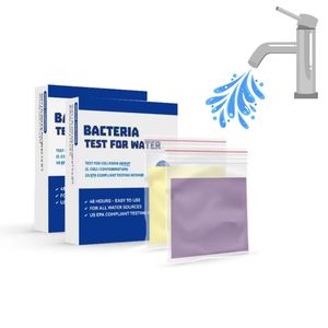Safe Home Kit De Teste De Bactérias Coliformes <span class=keywords><strong>E</strong></span> <span class=keywords><strong>Coli</strong></span> Bactérias em Água <span class=keywords><strong>Coli</strong></span> <span class=keywords><strong>e</strong></span> Coliformes Kit De Teste De Água Potável - Product Image 1