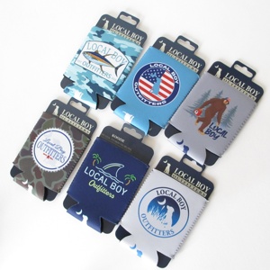 Neoprene có thể tay áo cho bia, hoàn hảo có thể mát tay áo cho hải lý theo chủ đề Đảng, mùa hè bên ủng hộ tùy chỉnh coozies - Product Image 4