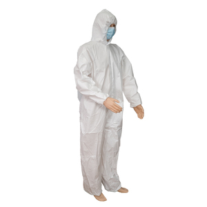 Vente en gros Combinaison blanche Vêtements de protection médicale jetables Combinaison jetable <span class=keywords><strong>SF</strong></span> - Product Image 3